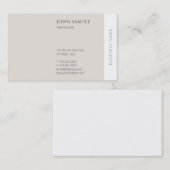 Beruflich Minimalistisch Moderne Elegante Moderne Visitenkarte (Vorne/Hinten)