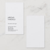 Beruflich-minimalistisch-moderner Brauch schlicht Visitenkarte (Vorne/Hinten)