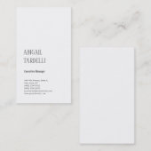 Beruflich minimalistisch-moderner Brauch Visitenkarte (Vorne/Hinten)