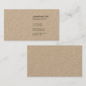 Beruflich Minimalistisch Moderner Schlichter Luxus Visitenkarte (Vorne/Hinten)