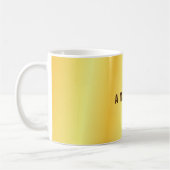 Beruflich minimalistische Goldfarbe fügen Sie Ihre Kaffeetasse (Links)