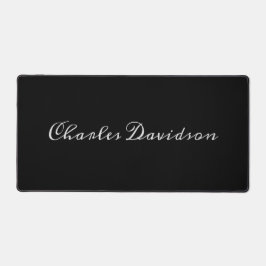 Beruflich Minimalistische Schlichte Kalligraphie S Schreibtischunterlage