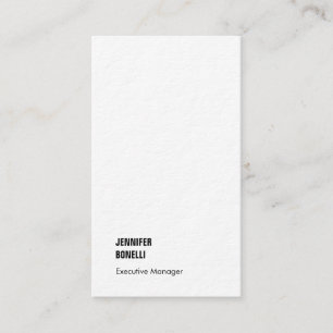 Beruflich minimalistischer moderner Luxus-Trend Visitenkarte