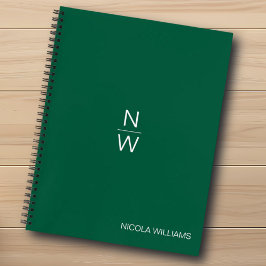 Beruflich-Modern-Einfache Minimalistisch Hunter Gr Notizblock