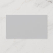 Beruflich-Modern-Einfache Schlichte Logo-Monogramm Visitenkarte (Rückseite)