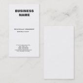Beruflich Modern elegant Minimalistisch Visitenkarte (Vorne/Hinten)