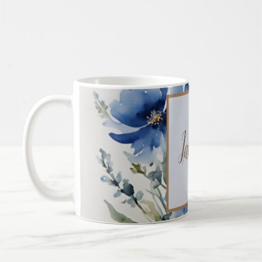 Beruflich-modern-floral Kaffeetasse (Links)