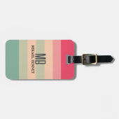 Beruflich modern gepäckanhänger (Vorderseite horizontal)