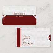 Beruflich modern, kundenspezifisch Personalisiert Visitenkarte (Vorne/Hinten)