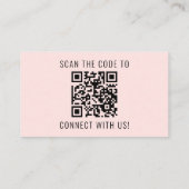 Beruflich-Modern-Logo für Minimalistischen QR-Code Visitenkarte (Rückseite)