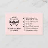 Beruflich-Modern-Logo für Minimalistischen QR-Code Visitenkarte (Vorderseite)