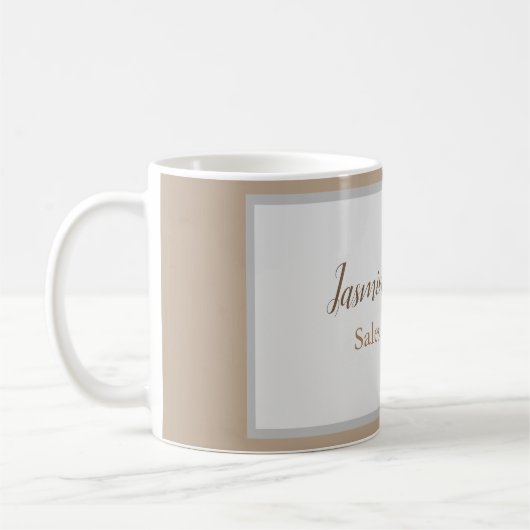 Beruflich modern Minimalistisch Kaffeetasse (Links)