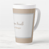 Beruflich modern Minimalistisch Milchtasse (Rechte Ecke)