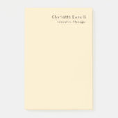 Beruflich modern Minimalistisch Post-it Klebezettel (Vorderseite)