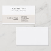 Beruflich-modern-minimalistisch-raffiniert Visitenkarte (Vorne/Hinten)