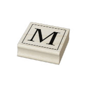 Beruflich-Modern-Monogramm Gummistempel (Stempel)
