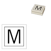 Beruflich-Modern-Monogramm Gummistempel (Stempel)