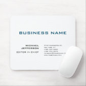 Beruflich modern Schlicht einfach Mousepad (Mit Mouse)