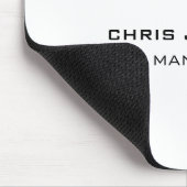 Beruflich modern Schlicht einfach Mousepad (Ecke)