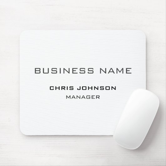 Beruflich modern Schlicht einfach Mousepad (Mit Mouse)