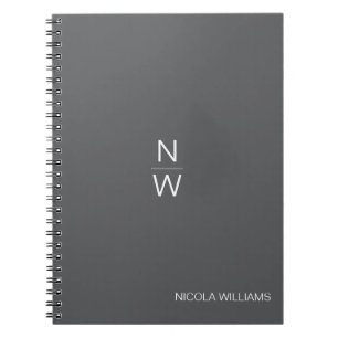 Beruflich Modern Simple Minimalistisch Dark Aquama Notizblock