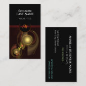 Beruflich Moderne Elegant Cool einzigartig Visitenkarte (Vorne/Hinten)