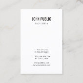 Beruflich Moderne Elegant Minimalistisch vertikal Visitenkarte (Vorderseite)