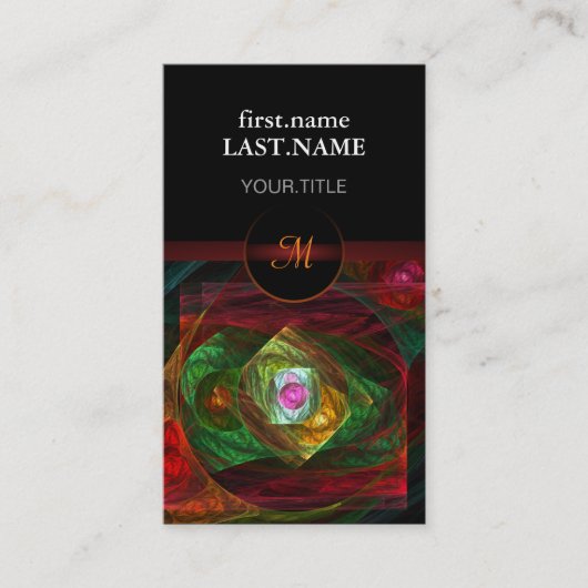 Beruflich Moderne Elegante Coole Dynamik Visitenkarte (Vorderseite)