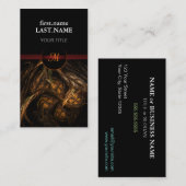 Beruflich Moderne Elegante Coole Erde Visitenkarte (Vorne/Hinten)