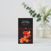 Beruflich Moderne Elegante Coole Feuervögel Visitenkarte (Stehend Vorderseite)