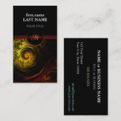 Beruflich Moderne Elegante Coole Sonnenaufgang Visitenkarte (Vorne/Hinten)