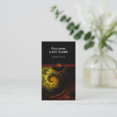 Beruflich Moderne Elegante Coole Sonnenaufgang Visitenkarte (Stehend Vorderseite)