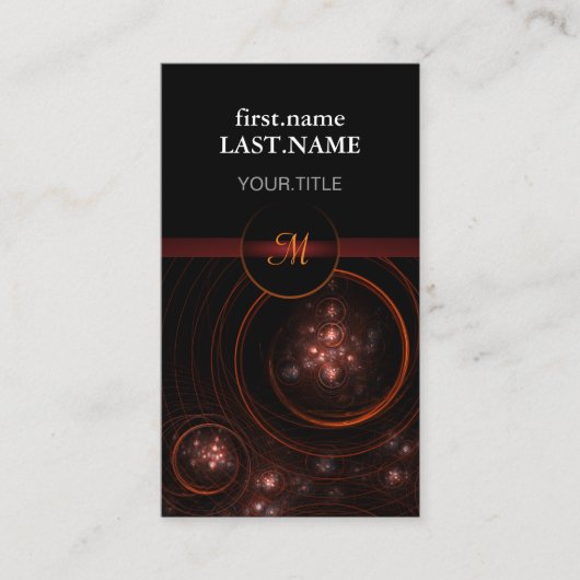 Beruflich Moderne Elegante Coole Starlight Visitenkarte (Vorderseite)