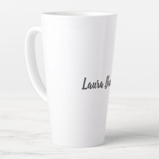 Beruflich moderne Minimalistische Bezeichnung Kall Milchtasse (Linke Ecke)