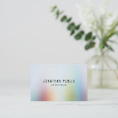 Beruflich Moderne und Abstrakte Kunst, Dichtung un Visitenkarte (Stehend Vorderseite)