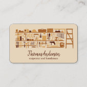 Beruflich Moderne Zuhause-Reparatur Handyman Visitenkarte (Vorderseite)