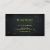 Beruflich Moderne Zuhause-Reparatur Handyman Visitenkarte (Rückseite)