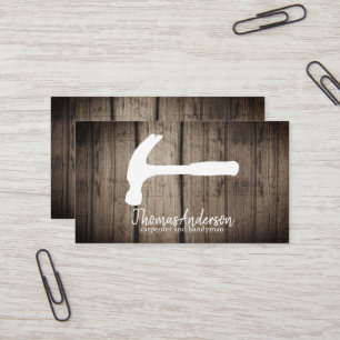 Beruflich Moderne Zuhause-Reparatur Handyman Visitenkarte