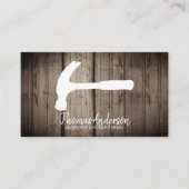 Beruflich Moderne Zuhause-Reparatur Handyman Visitenkarte (Vorderseite)