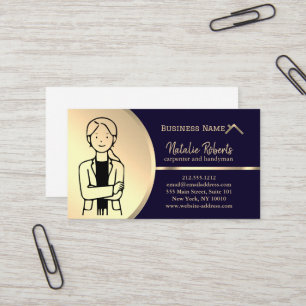 Beruflich Moderne Zuhause-Reparatur Handyman Visitenkarte