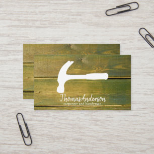 Beruflich Moderne Zuhause-Reparatur Handyman Visitenkarte