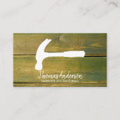 Beruflich Moderne Zuhause-Reparatur Handyman Visitenkarte (Vorderseite)