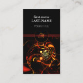 Beruflich Moderner Eleganter Cooler Herzschlag Visitenkarte (Vorderseite)