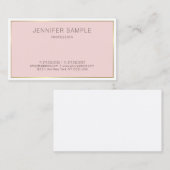 Beruflich Modernes Design Schlicht Visitenkarte (Vorne/Hinten)