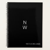 Beruflich Modernes, einfaches Minimalistisches Sch Planer (Vorderseite)