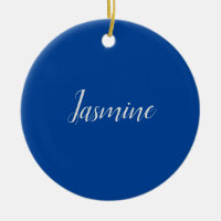 Beruflich Modernes Minimalistisches Deep Blue und