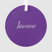 Beruflich Modernes Minimalistisches Deep Blue und Ornament (Rückseite)