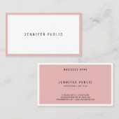 Beruflich Modernes Minimalistisches Design Elegant Visitenkarte (Vorne/Hinten)