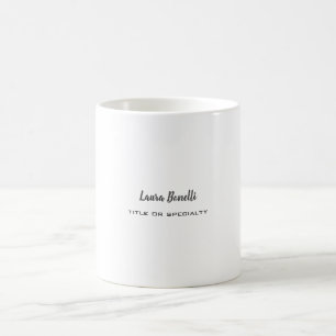 Beruflich Modernes Minimalistisches Schlicht Kaffeetasse