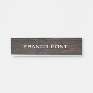 Beruflich Modernes Minimalistisches Schlicht Türschild